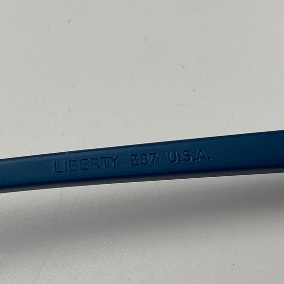 Vintage Liberty 287 Blue Oversized Oval Sunglasses - Picture 7 of 7